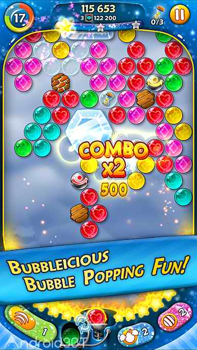 دانلود Bubble Bust 2 – Pop Bubble Shooter 1.4.5 – بازی پازلی فوق العاده برای اندروید