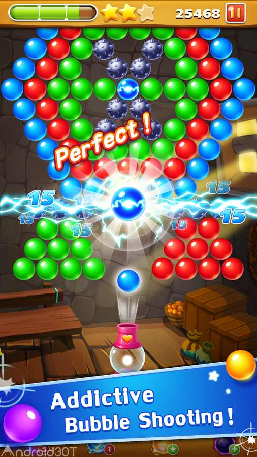دانلود Bubble Shooter 1.19.1 – بازی جذاب ترکاندن حباب های رنگی اندروید