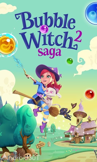 دانلود Bubble Witch 2 Saga 1.141.0 – بازی حباب جادوگر 2 اندروید
