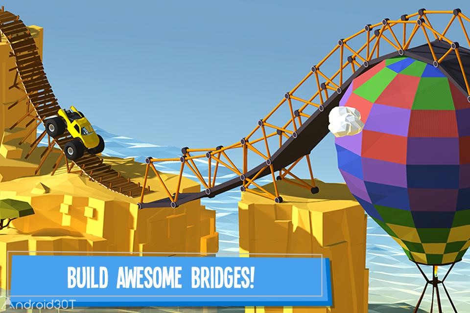 دانلود Build a Bridge 4.1.3 – بازی سرگرم کننده پل سازی اندروید