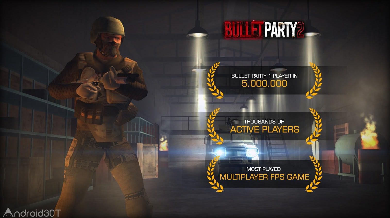 دانلود Bullet Party CS 2 : GO STRIKE 1.2.7 – بازی تیر اندازی اندروید