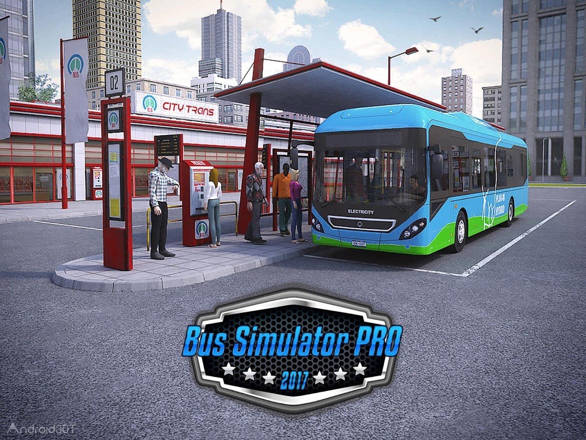 دانلود Bus Simulator PRO 2017 v1.6.1 – بازی رانندگی اتوبوس 2017 اندروید