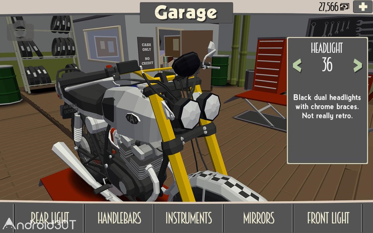 دانلود Cafe Racer 1.081.51 – بازی مهیج مسابقات موتورسواری اندروید