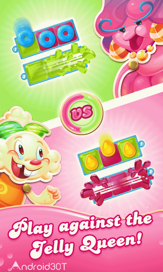دانلود Candy Crush Jelly Saga 3.3.2 – بازی کندی کراش جلی ساگا اندروید