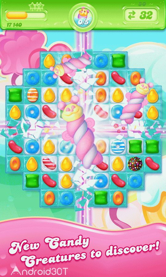 دانلود Candy Crush Jelly Saga 2.88.6 – بازی کندی کراش جلی ساگا اندروید