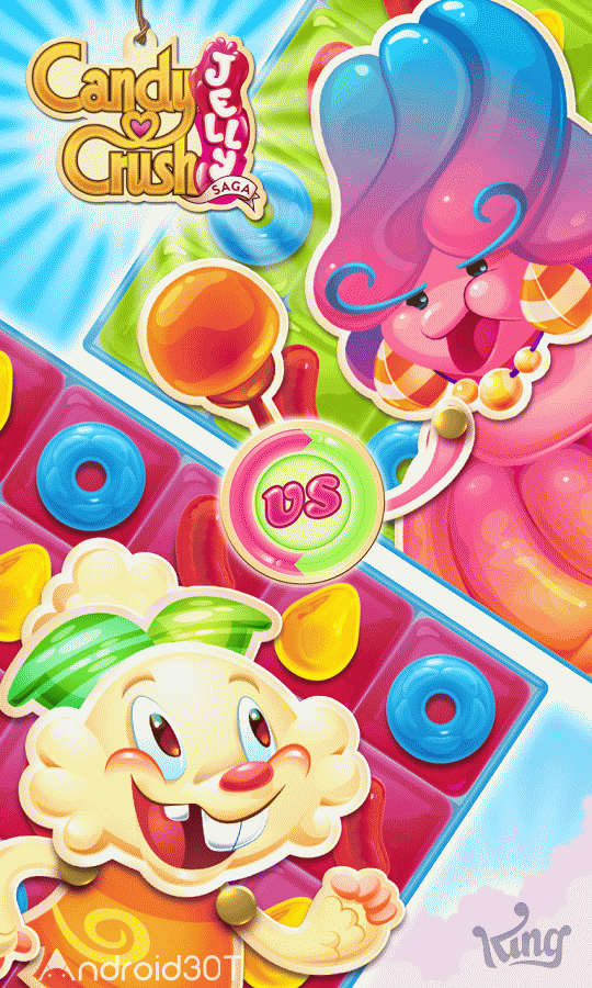 دانلود Candy Crush Jelly Saga 2.88.6 – بازی کندی کراش جلی ساگا اندروید