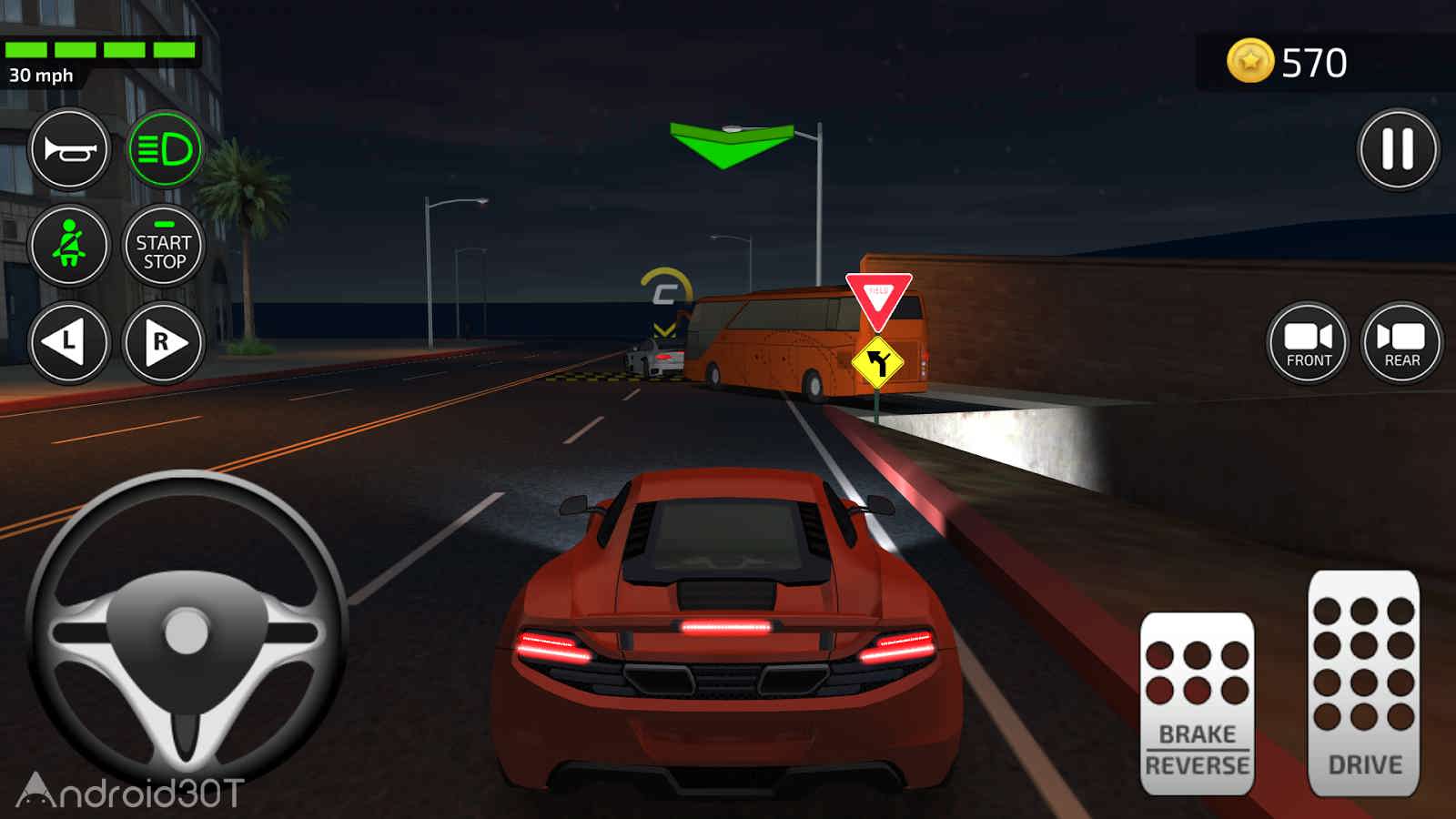 دانلود Car Driving Academy 2017 3D 1.6 – بازی شبیه سازی رانندگی اتومبیل اندروید