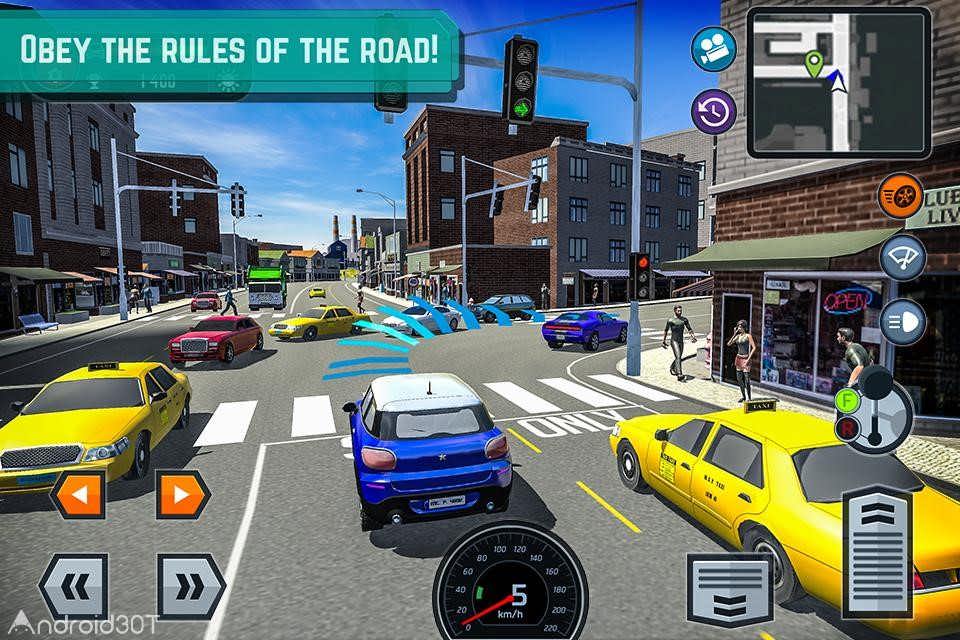 دانلود Car Driving School Simulator 3.13.2 – بازی شبیه سازی مدرسه رانندگی اندروید