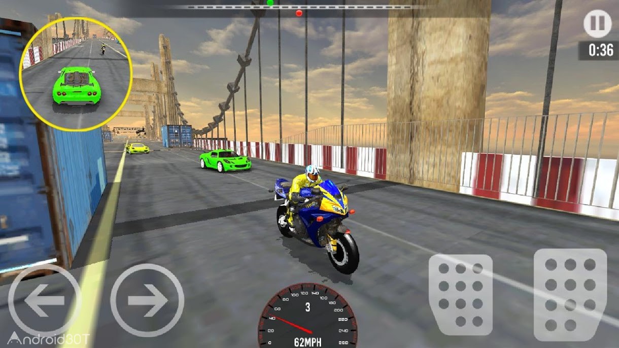 دانلود Car vs Bike Racing 1.3 – بازی مسابقات اتومبیل با دوچرخه اندروید