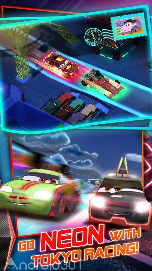 Cars Fast As Lightning 1.3.4d – بازی ماشین ها برای اندروید + مود|دیتا