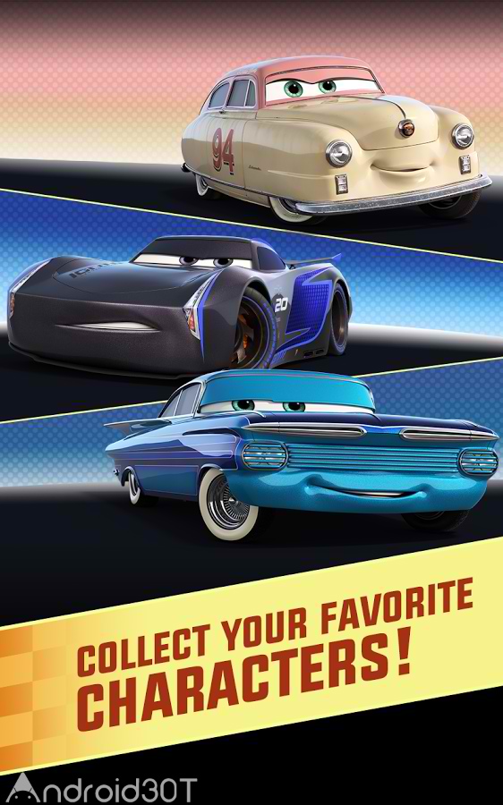 دانلود Cars: Lightning League 1.6 – بازی ماشین سواری مک کوئین اندروید