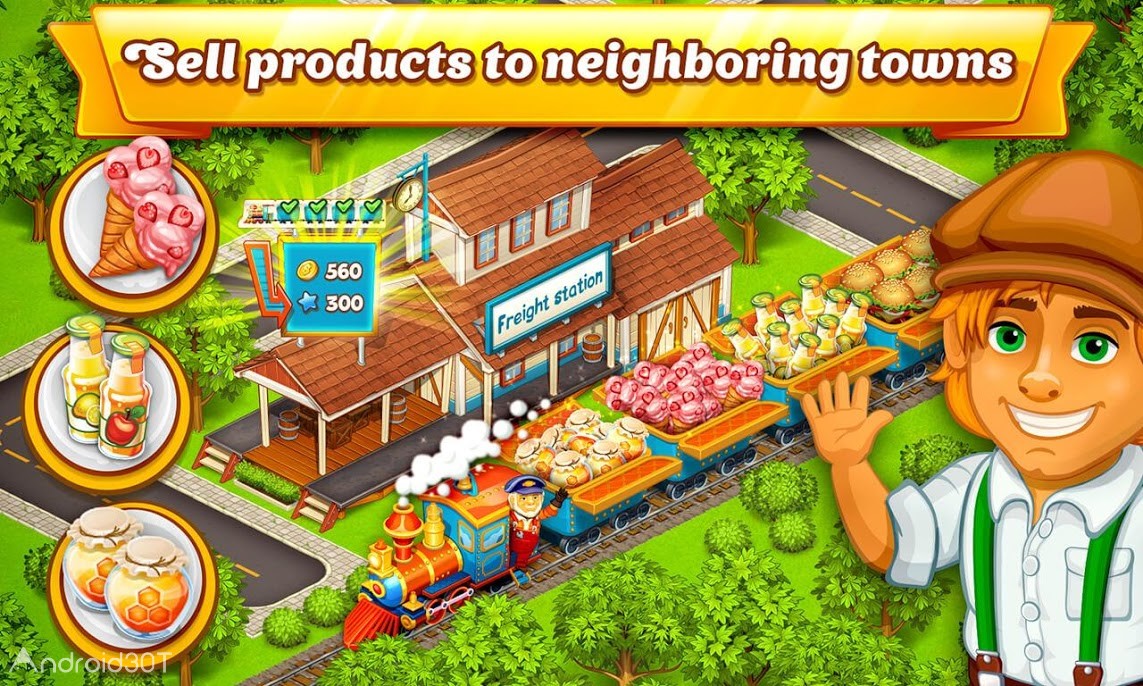 دانلود Cartoon City: farm to village 1.65 – بازی شهر کارتونی اندروید