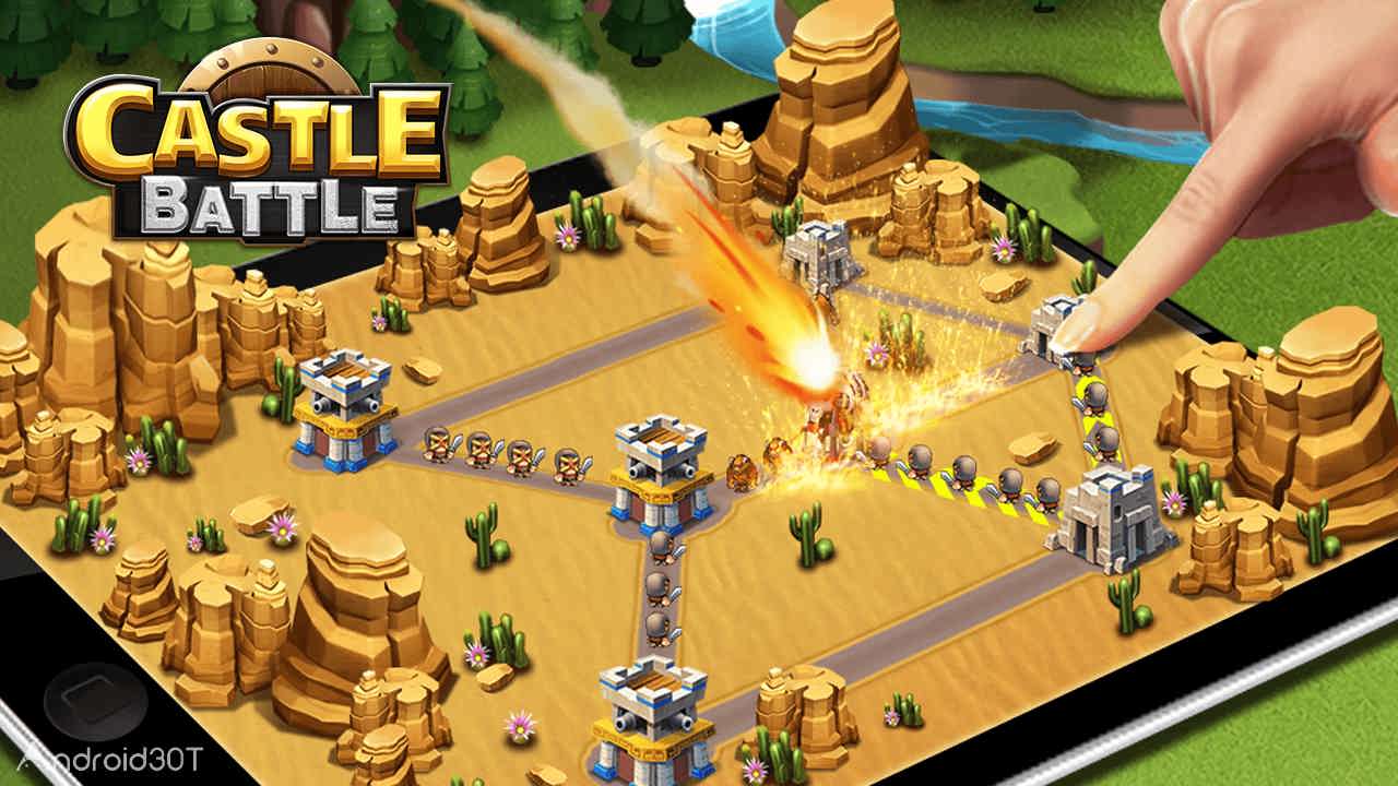دانلود Castle Battle 1.6.3051 – دانلود بازی استراتژیکی جنگ قلعه ها اندروید