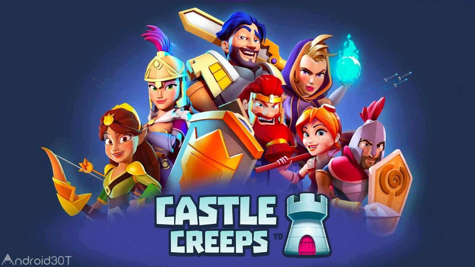 دانلود Castle Creeps TD 1.50.1 – بازی جذاب استراتژیک قلعه اندروید