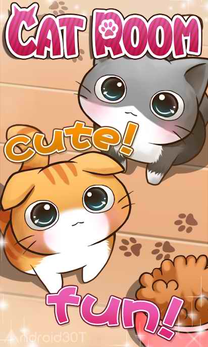 دانلود Cat Room – Cute Cat Games 2.0.25 – بازی نگهداری از گربه ها اندروید
