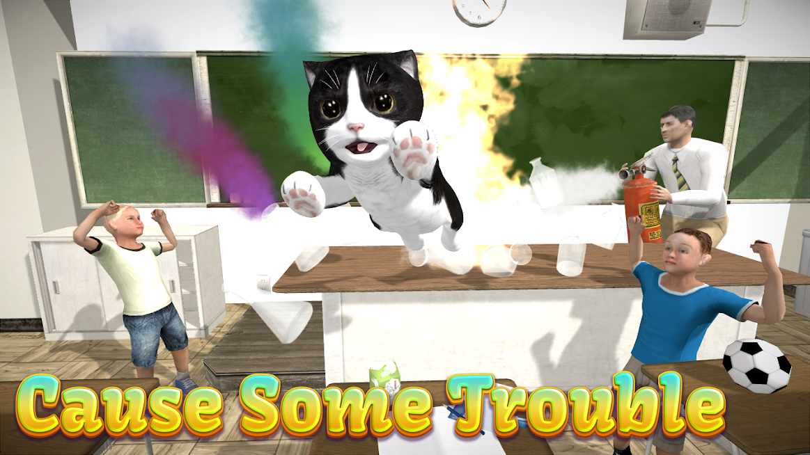 دانلود Cat Simulator – and friends 5.0.8 – بازی سرگرم کننده گربه بازیگوش اندروید
