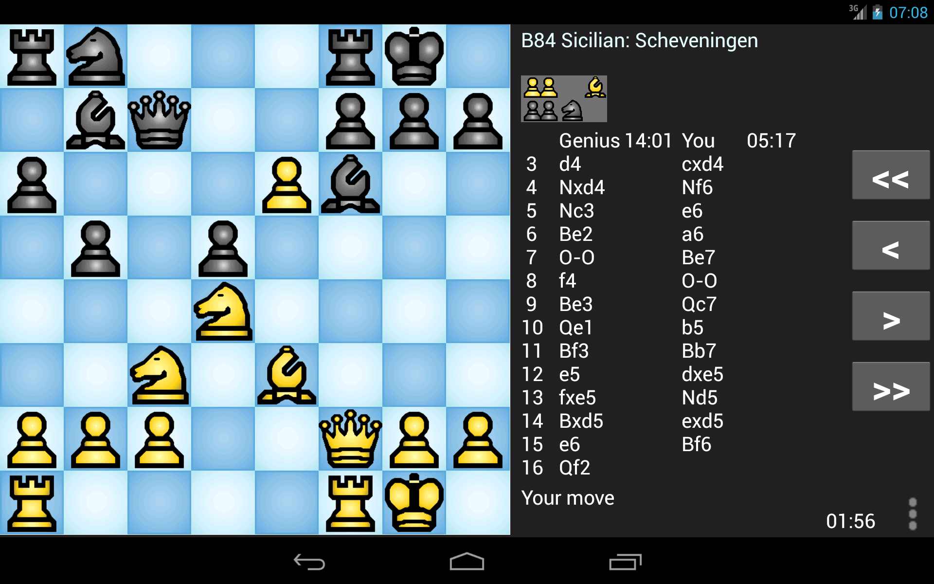 دانلود Chess Genius Lite 3.1.0 – بازی تخته ای شطرنج اندروید