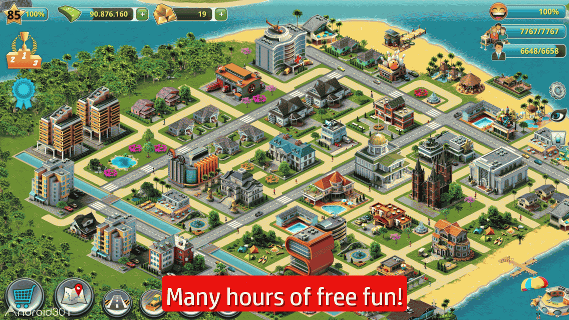 دانلود City Island 3 – Building Sim 3.3.1 – سیتی ایسلند 3 اندروید