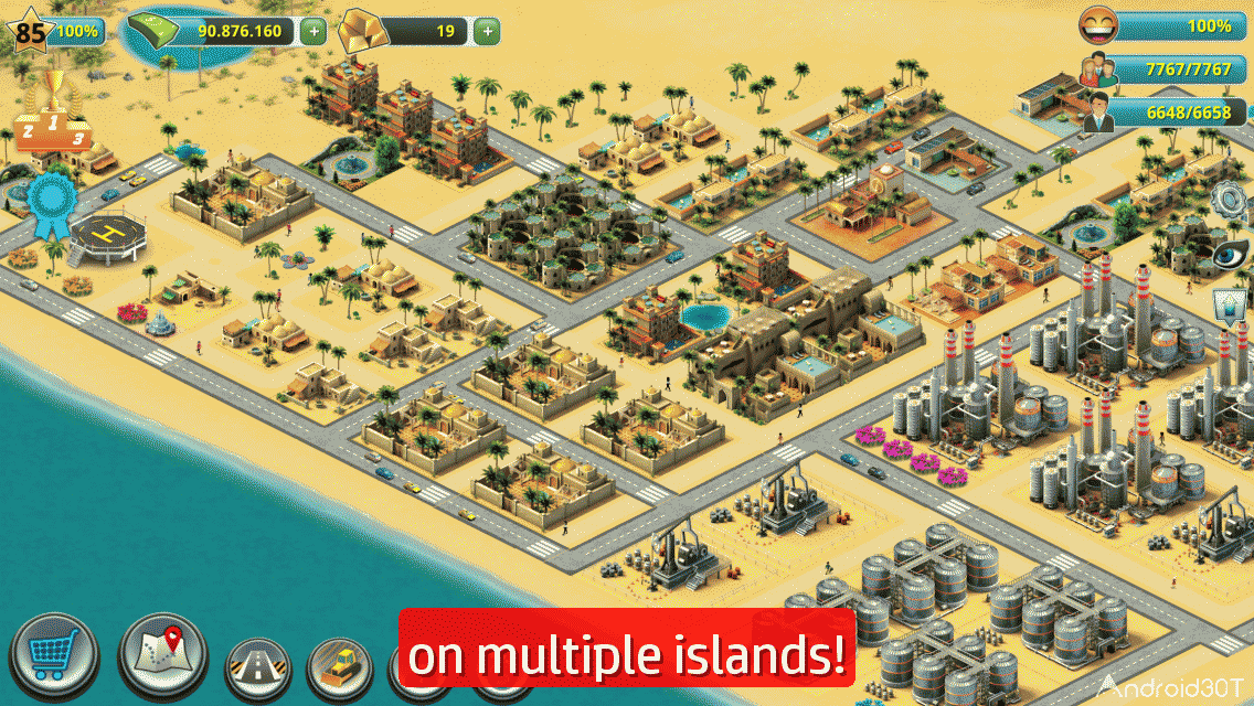 دانلود City Island 3 – Building Sim 3.5.1 – سیتی ایسلند 3 اندروید