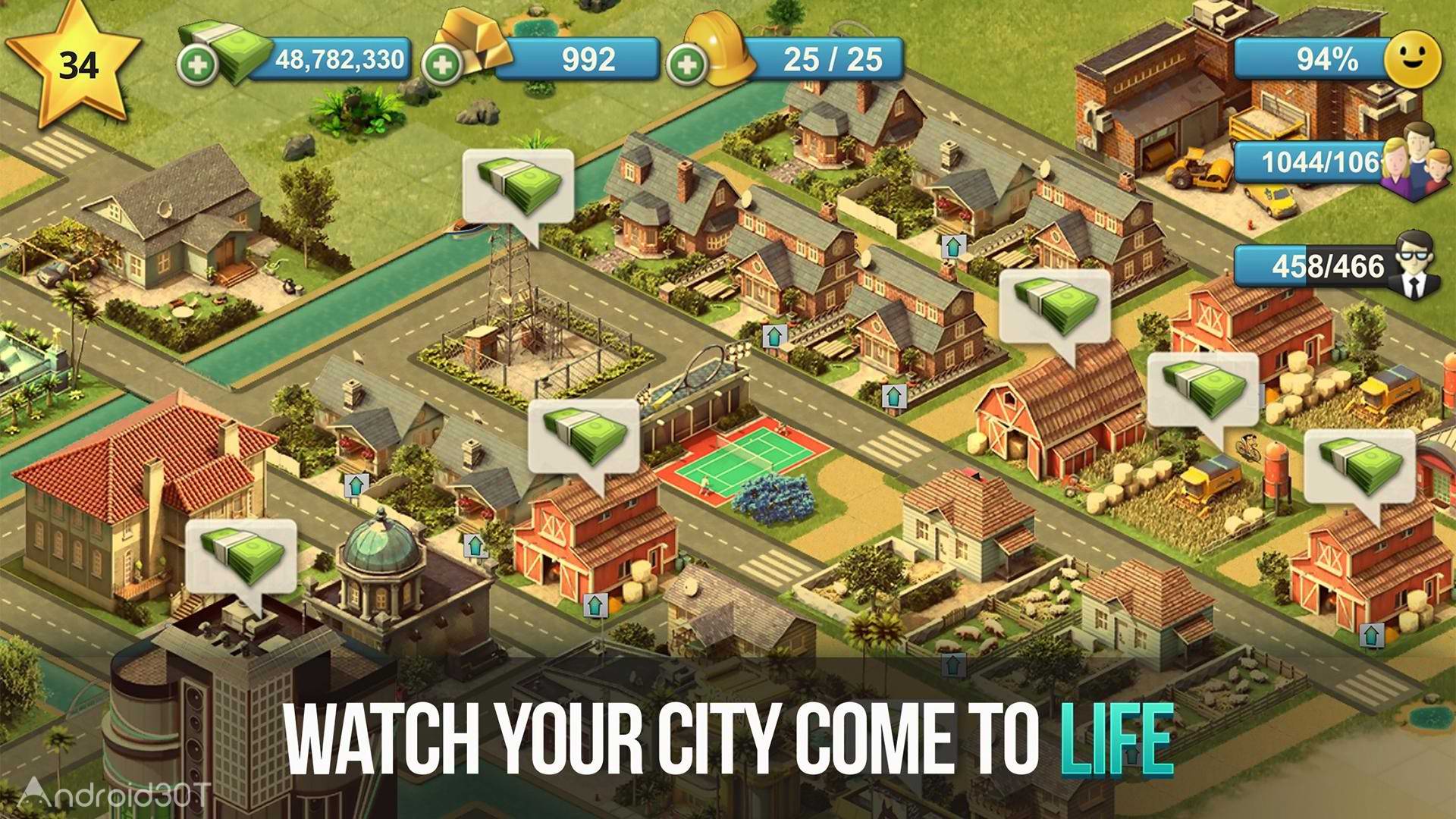 دانلود City Island 4: Sim Town Tycoon 3.3.2 – بازی شهرسازی سیتی ایسلند 4 اندروید