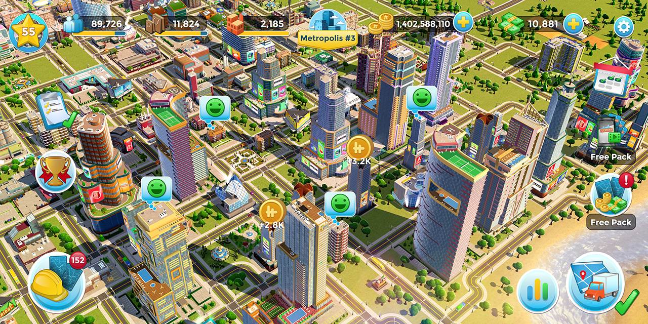 دانلود Citytopia v3.0.24 – بازی شهرسازی آفلاین برای اندروید
