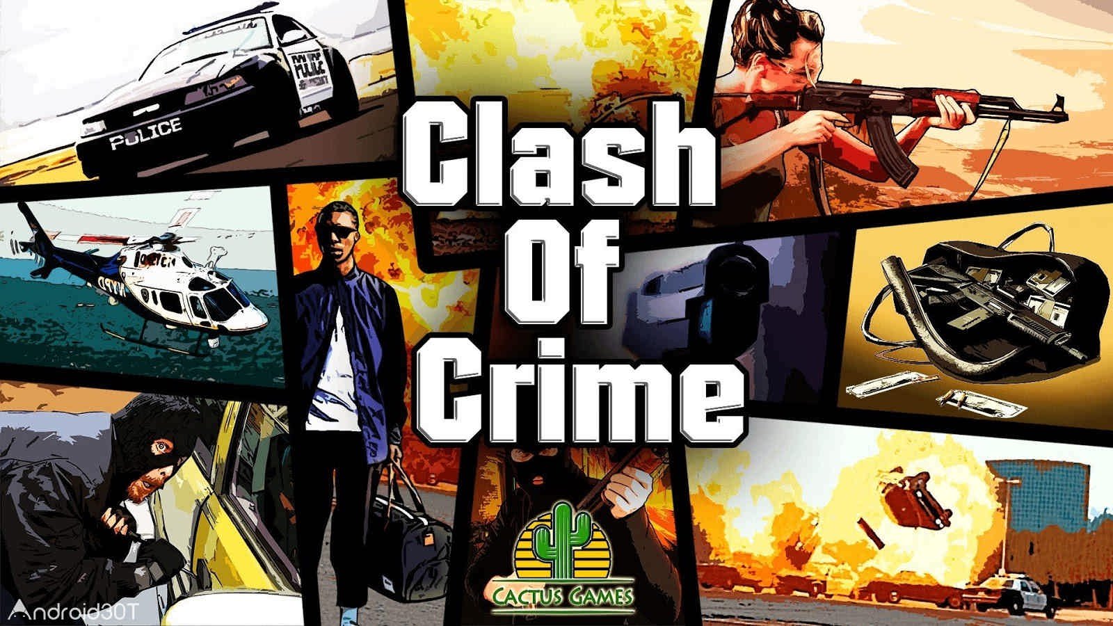 دانلود Clash of Crime Mad San Andreas v1.0.6 – بازی جنایتکاران دیوانه اندروید