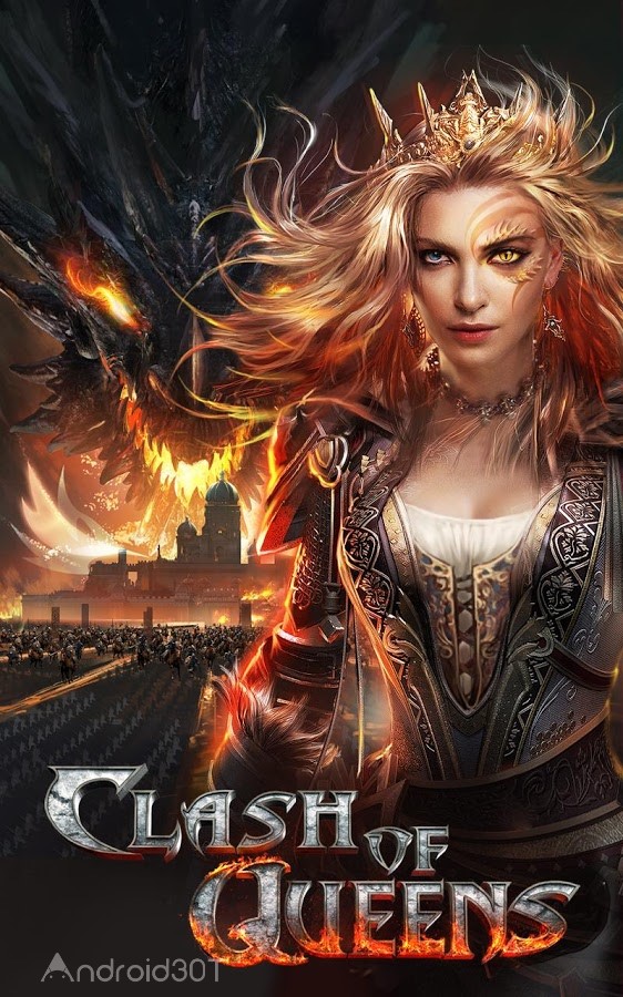 دانلود Clash of Queens:Dragons Rise 2.9.14 – بازی نبرد ملکه ها اندروید