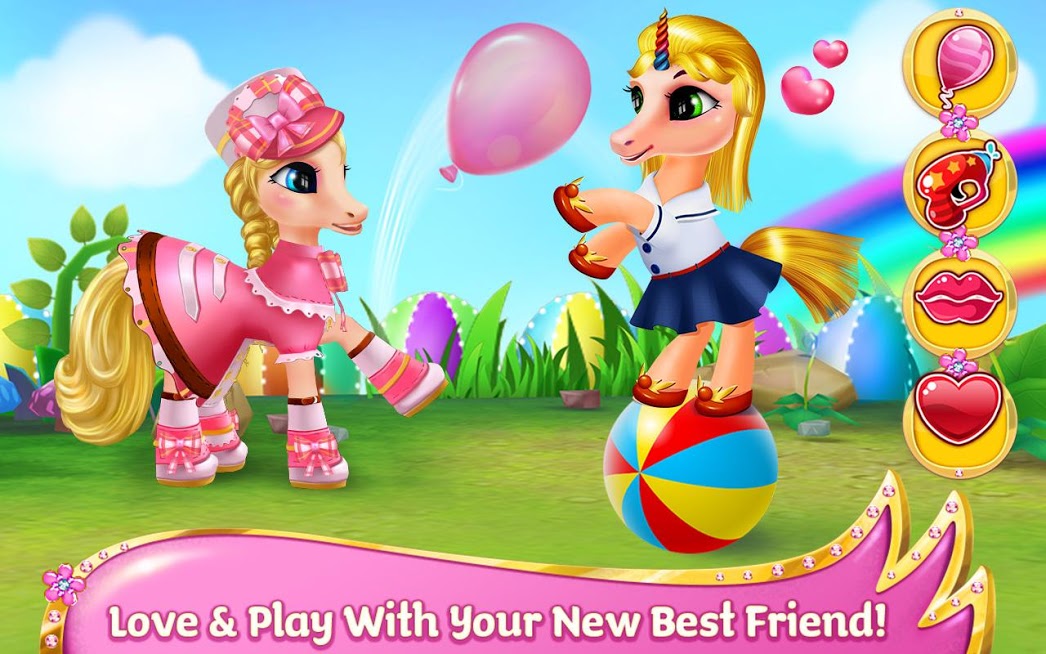 دانلود Coco Pony – My Dream Pet 1.0.7 – بازی کودکانه مراقبت از پونی اندروید