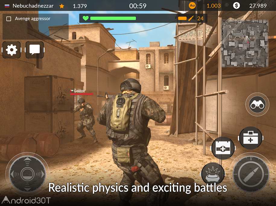 دانلود Code of War: Shooter Online 3.17.5 – بازی اکشن آنلاین سه بعدی اندروید
