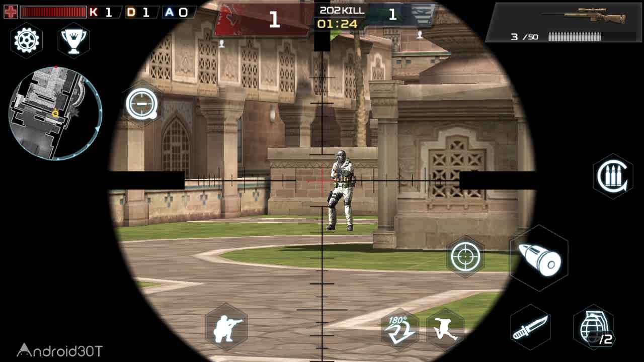 دانلود Combat Soldier 0.0.48 – بازی تک تیرانداز حرفه ای اندروید
