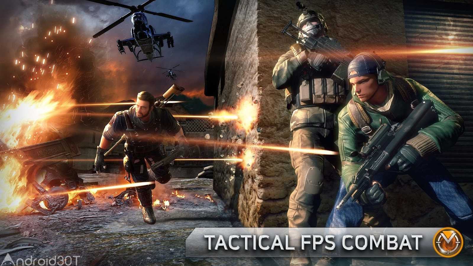 دانلود Combat Squad – Online FPS 0.10.6 – بازی آنلاین اکشن گروه جنگجو اندروید