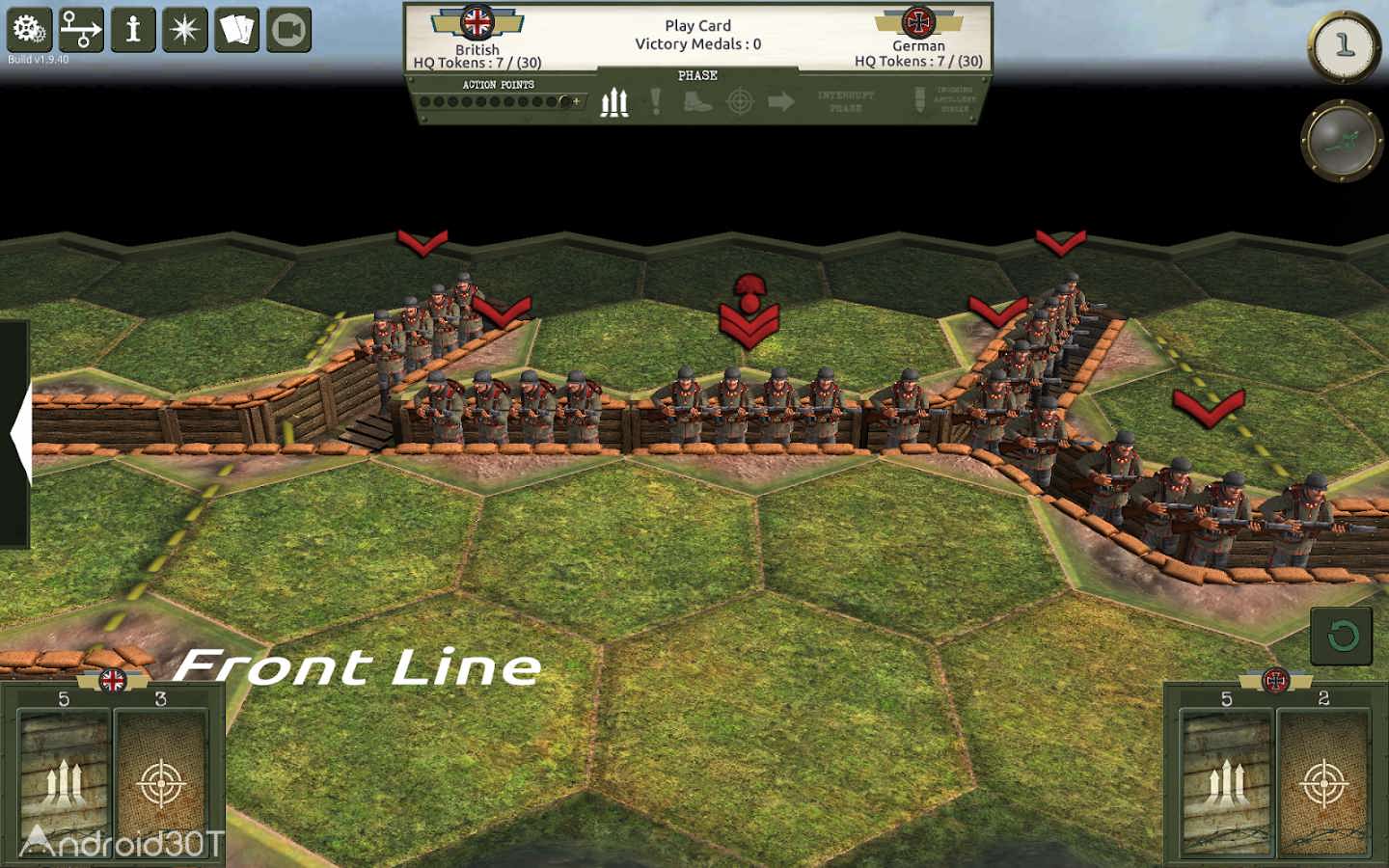 دانلود Commands & Colors: The Great War 1.9.45 – بازی استراتژیکی جنگ بزرگ اندروید
