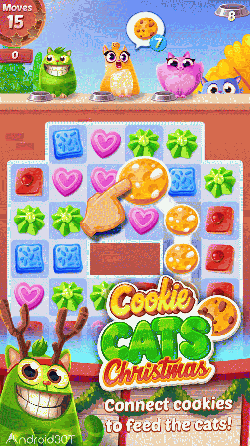 دانلود Cookie Cats 1.61.3 – بازی گربه های آشپز اندروید