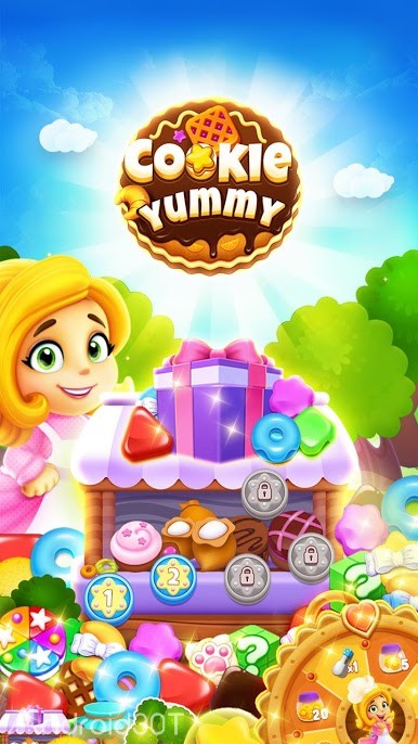 دانلود Cookie Yummy 1.1.5 – بازی پازلی کوکی های خوشمزه اندروید