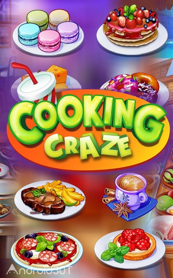 دانلود Cooking Craze 1.80.1 – بازی آشپزی عشق همبرگر اندروید