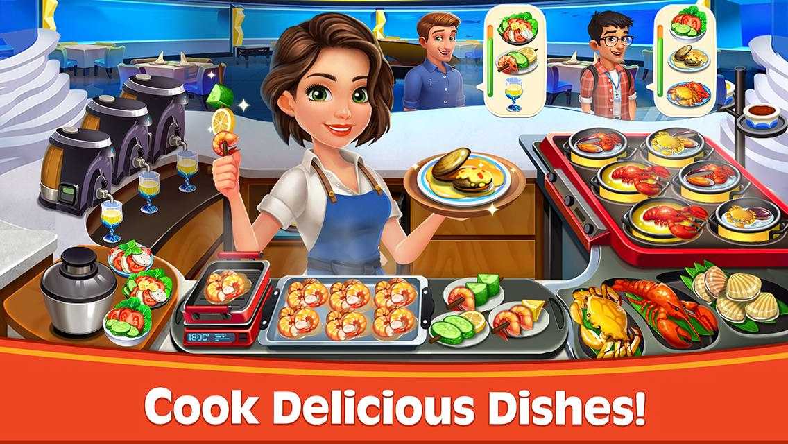 دانلود Cooking Rush – Chef’s Fever Games 1.1.3 – بازی اشتیاق آشپزی اندروید