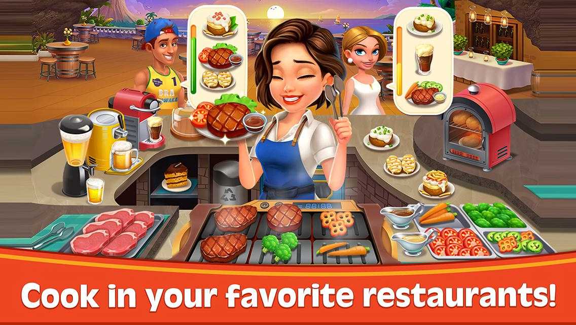 دانلود Cooking Rush – Chef’s Fever Games 1.1.3 – بازی اشتیاق آشپزی اندروید