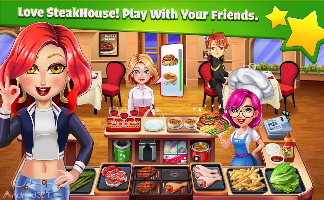 دانلود Crazy Cooking: Games Craze Fever 2.1.3 – بازی آشپزی جدید اندروید