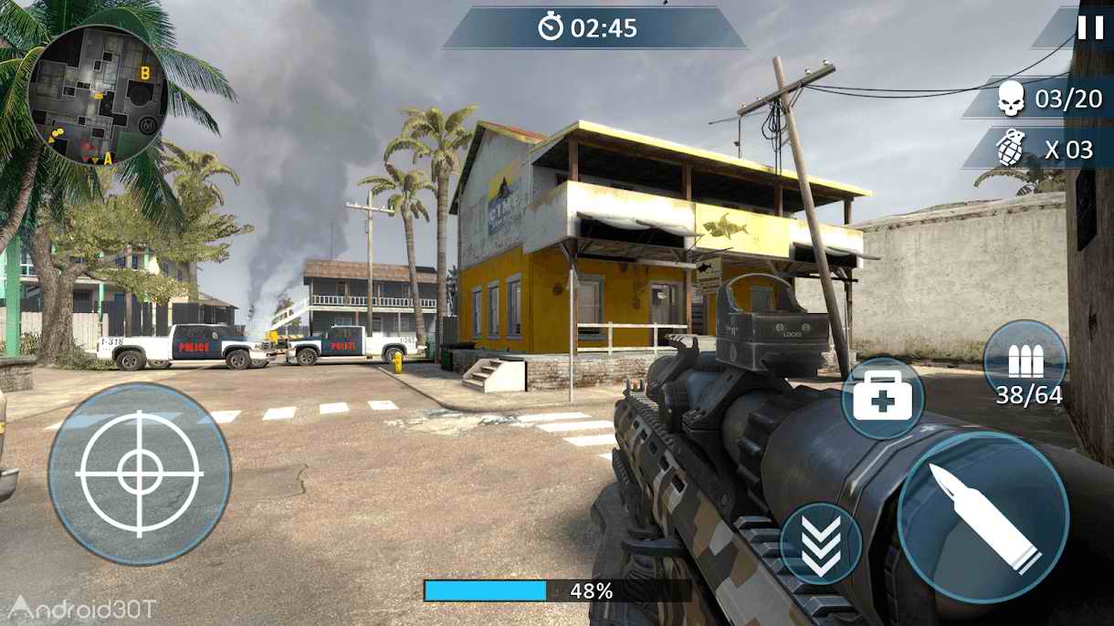 دانلود Counter Fort Invader: CS Shooting 1.1.0 – بازی اکشن مبارزه با مهاجم اندروید