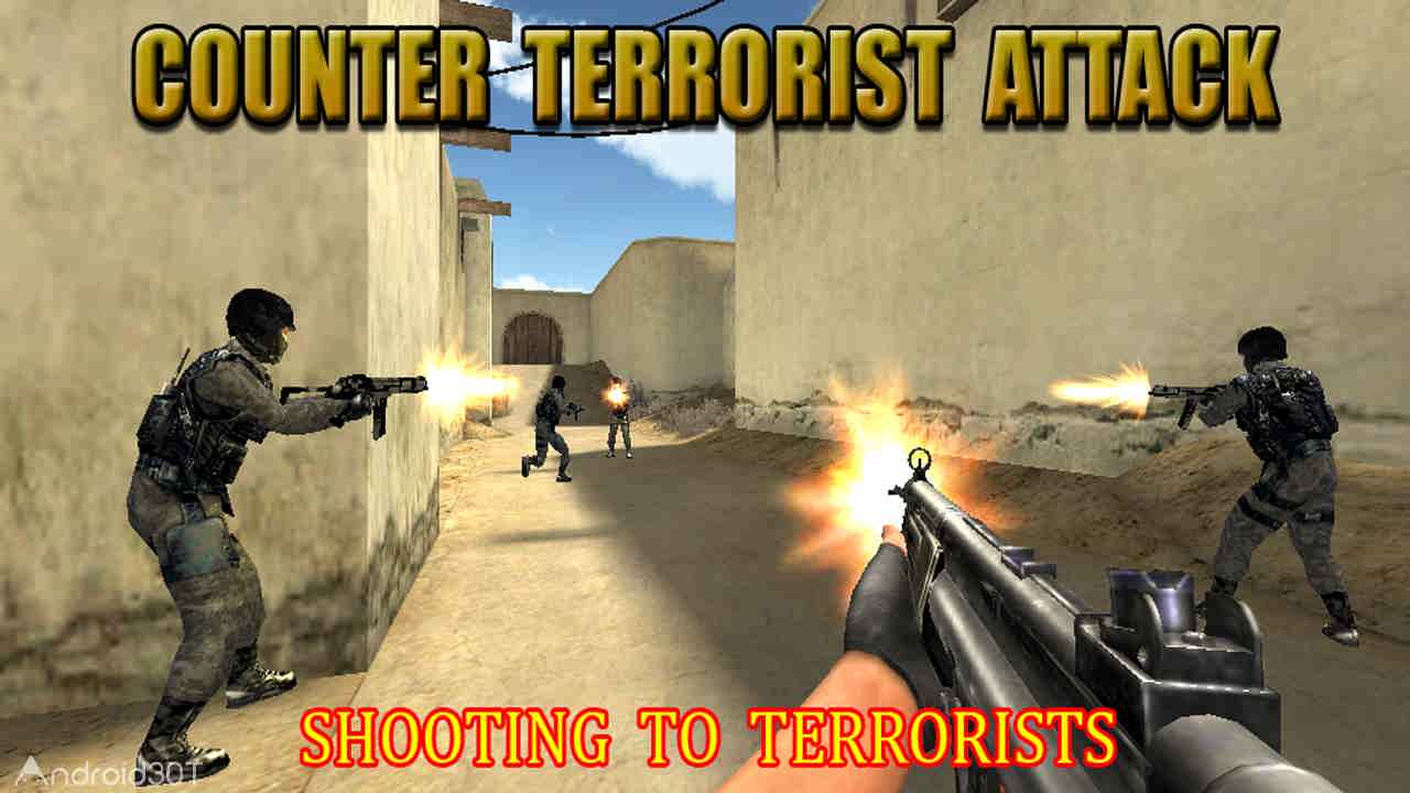 دانلود Counter Terrorist Attack Death 1.0.4 – بازی تیراندازی با تفنگ دوربین دار اندروید