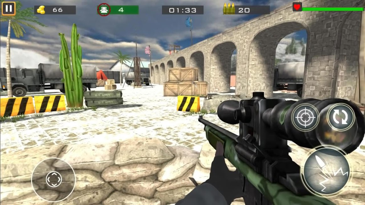 دانلود Counter Terrorist – Gun Shooting Game v64.1 – بازی مبارزه با تروریست اندروید