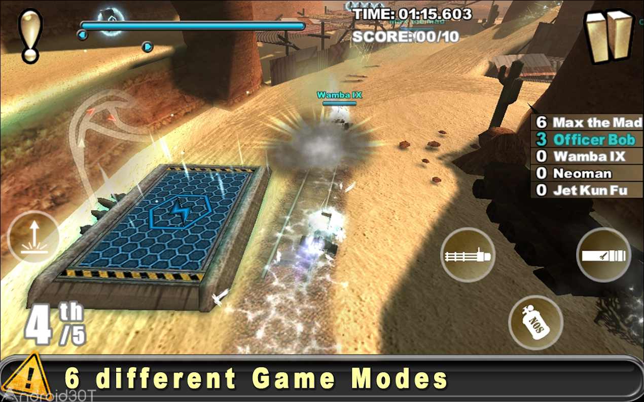 دانلود Cracking Sands – Combat Racing 1.0.0 – بازی خاطره انگیز کراش اندروید