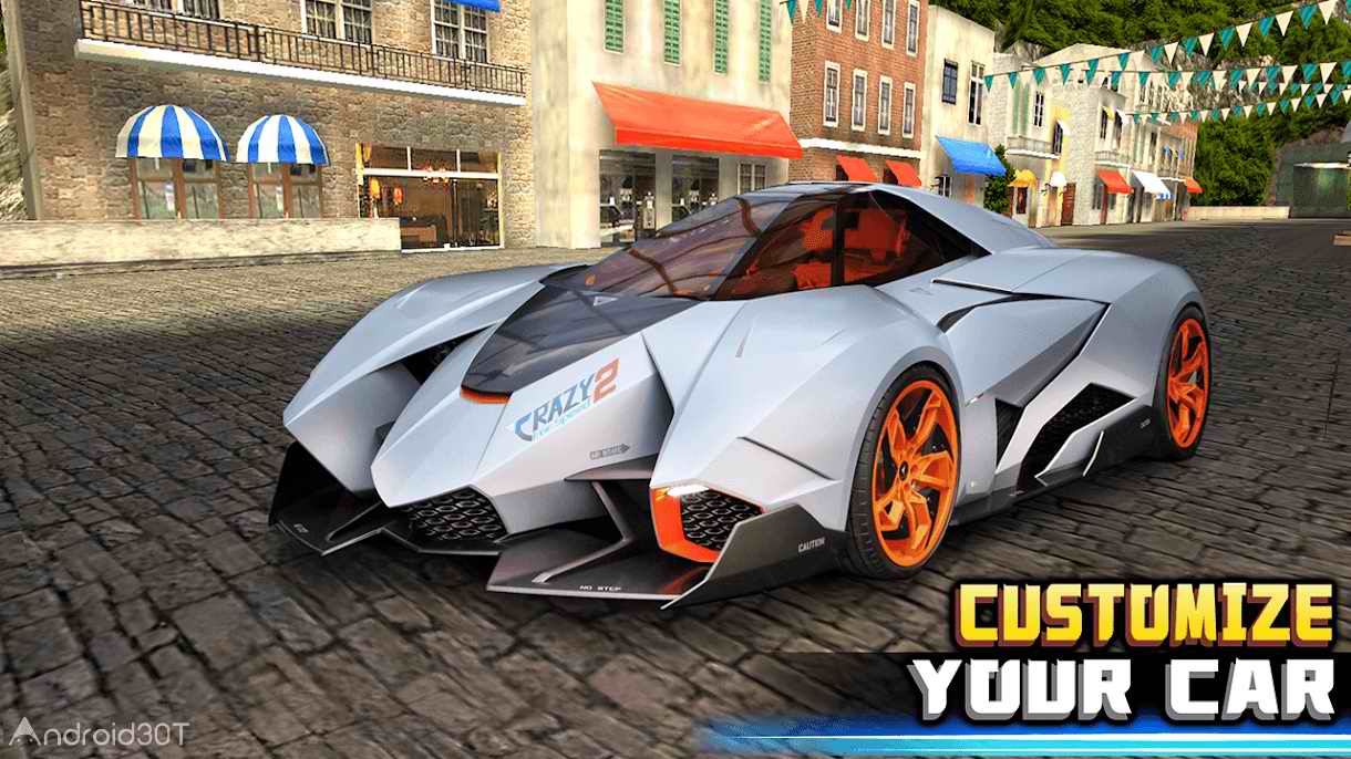 دانلود Crazy for Speed 2 v3.7.5080 – بازی اتومبیلرانی دیوانه سرعت 2 اندروید