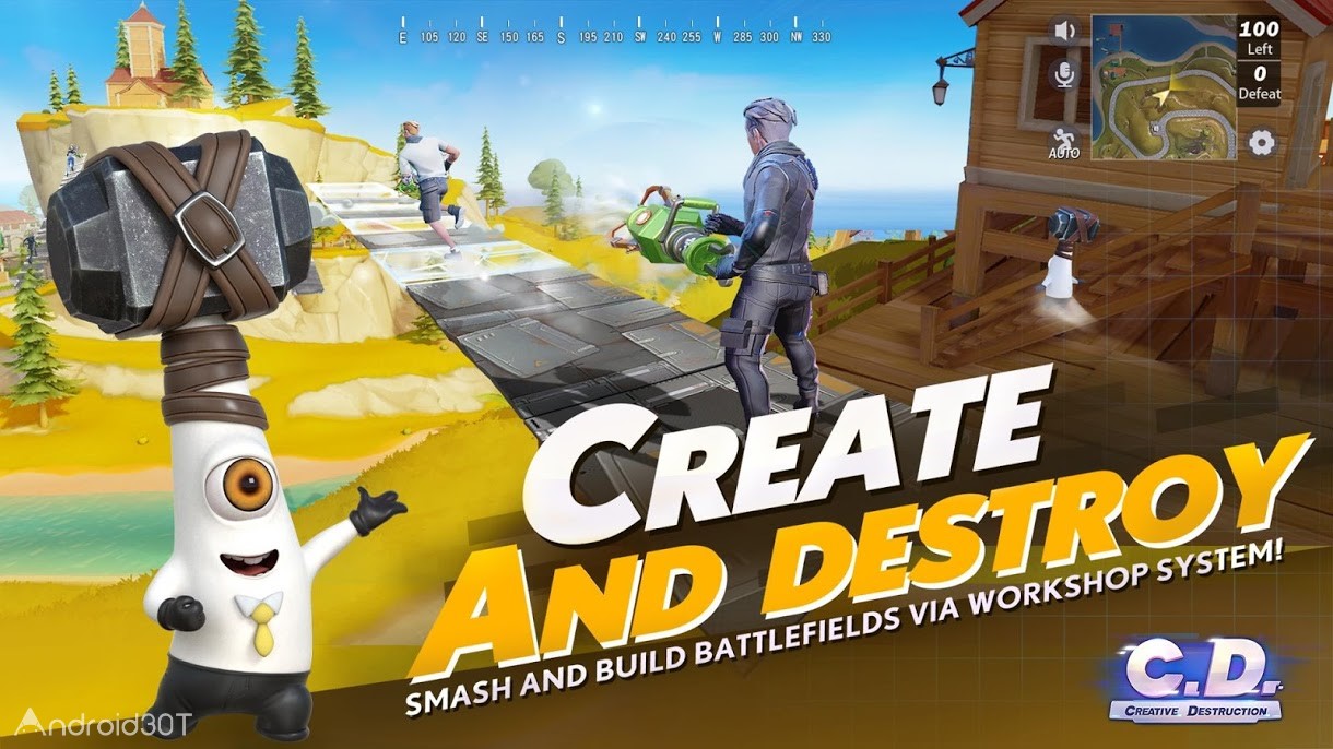 دانلود Creative Destruction 2.0.5761 – بازی اکشن تخریب خلاقانه اندروید