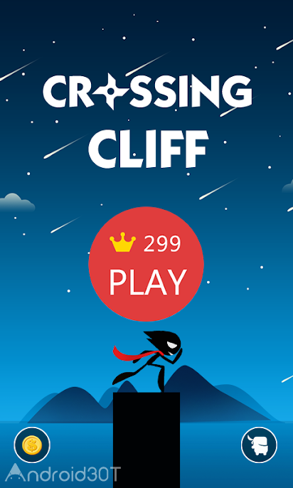 دانلود 1.2 Crossing Cliff – بازی سرگرم کننده بدون دیتای اندروید