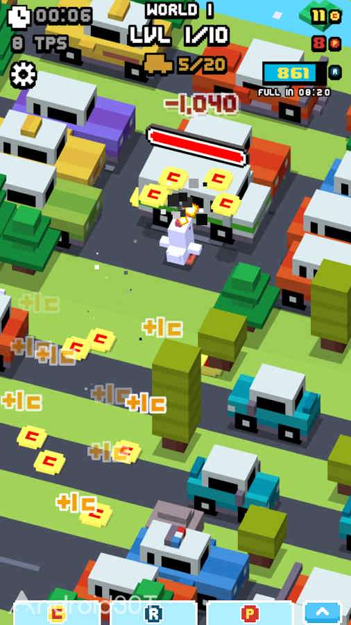 دانلود Crossy Road Rage 0.3.2 – بازی عبور از جاده خطرناک اندروید