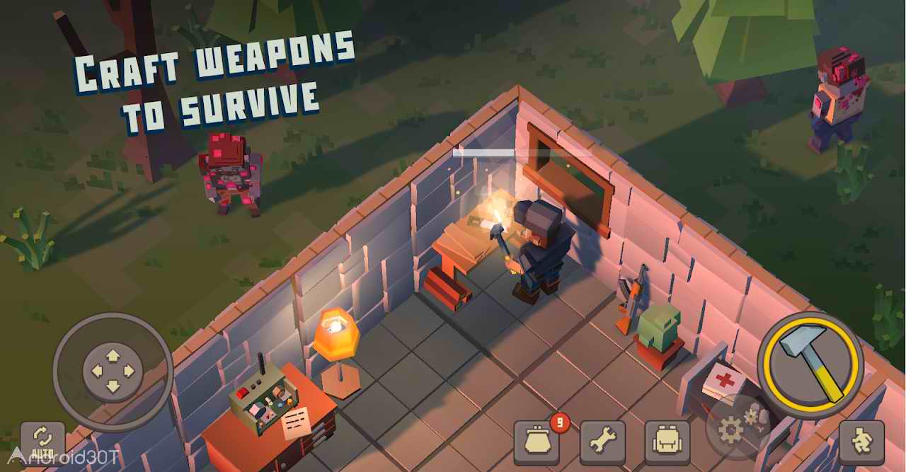 دانلود Cube Survival: LDoE 1.0.4 – بازی اکشن بقاء در سرزمین بلوکی اندروید