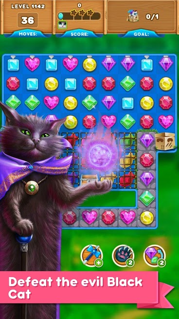 دانلود Cute Cats: Magic Adventure 1.2.6 – بازی پازلی گربه های جادویی اندروید