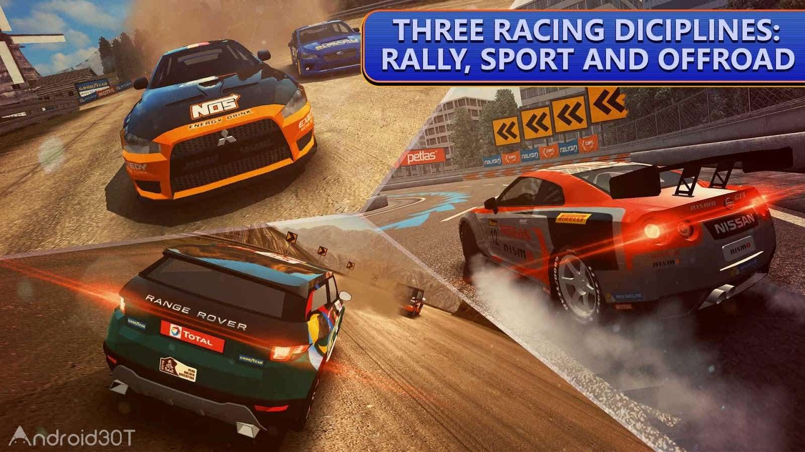 دانلود DRIVELINE : Rally, Asphalt and Off-Road Racing 1.03 – بازی ماشین سواری گرافیکی اندروید