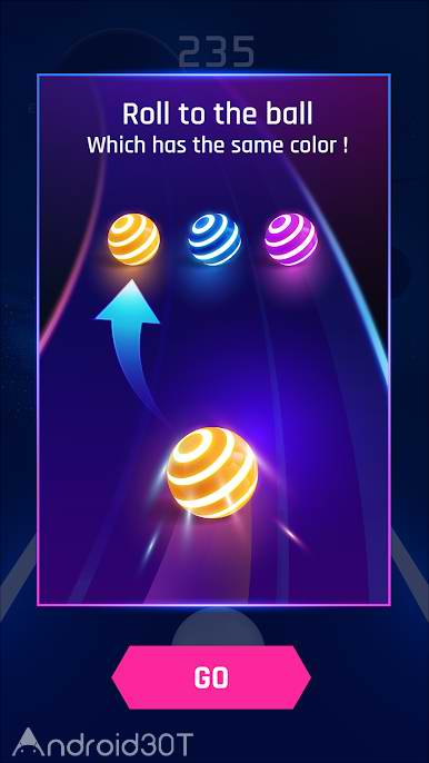 دانلود 1.9.8 Dancing Road : Colour Ball Run – بازی تفننی حرکت توپ برای اندروید